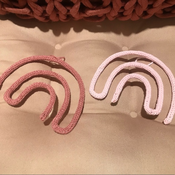 Rainbow wall art (dark pink) - Picture 2 of 2